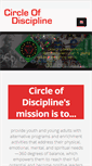 Mobile Screenshot of circleofdiscipline.org