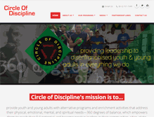 Tablet Screenshot of circleofdiscipline.org